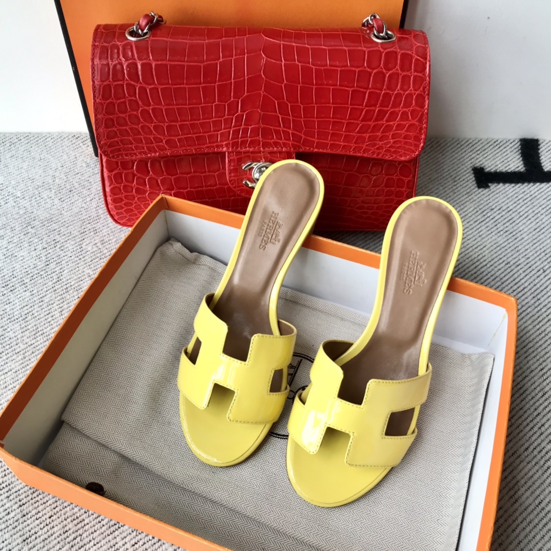 에르메스 올수공 오아시스 슬리퍼 샌들 페이던트 12